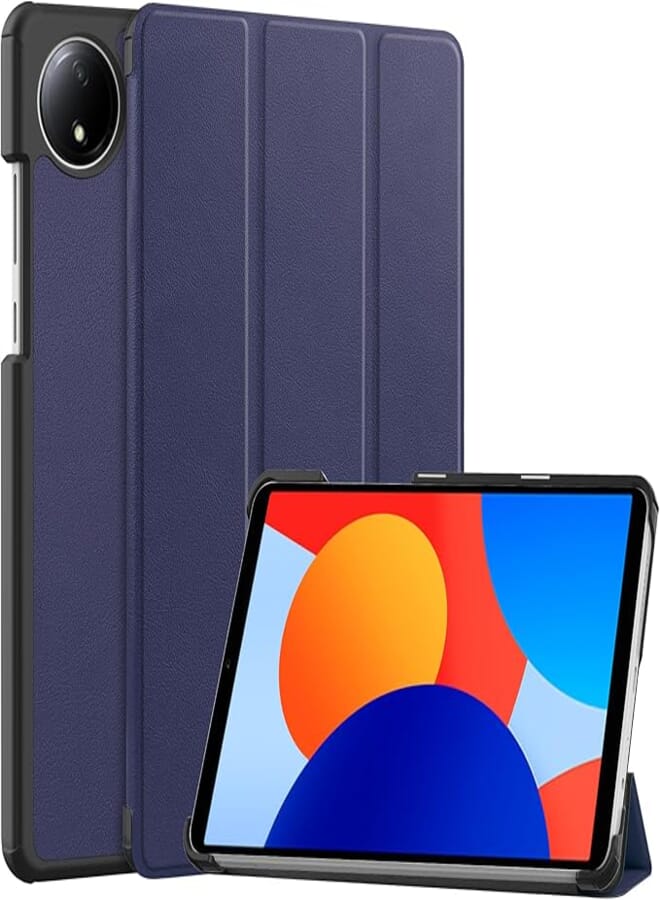 ProElite Case Cover for Redmi Pad SE 8.7 inch Cover, Slim Trifold Flip case Cover for Redmi Pad SE 8.7 inch Tablet [Auto Sleep Wake Feature], Dark Blue